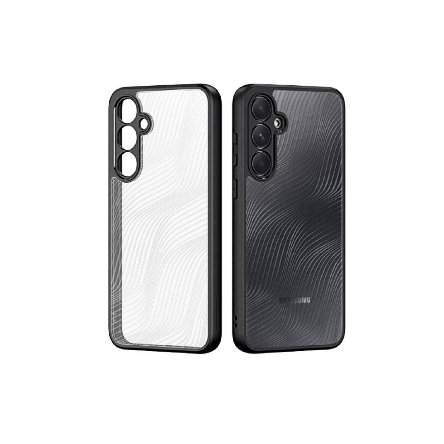 Aimo Hülle kompatibel mit Samsung A55 5G - Schwarz