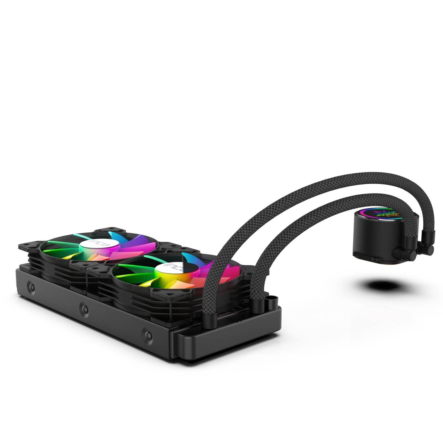 INCA EMPOUSA ARGB Flüssigkeitsgekühlter Kühler ISS-02XN - Motherboard ARGB Adapter Enthalten