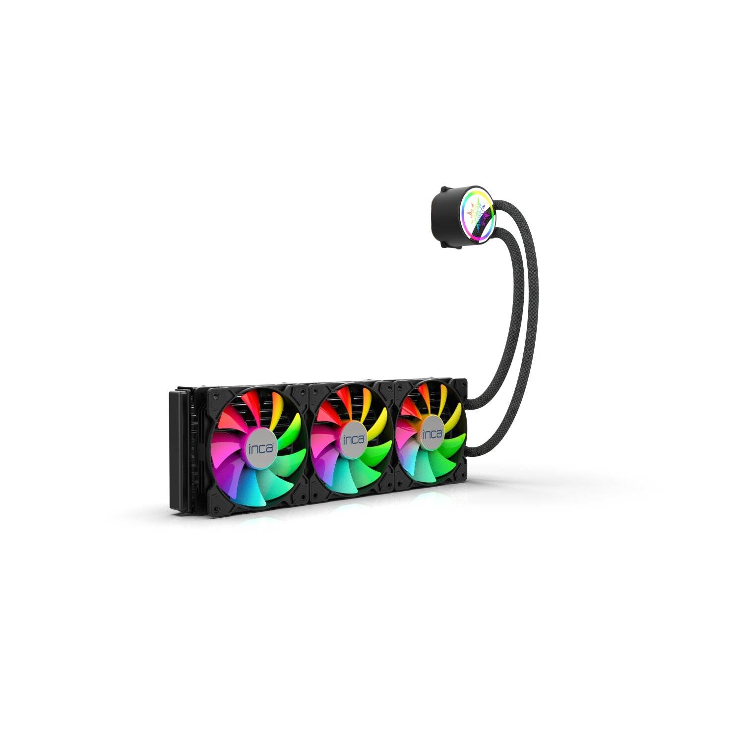 INCA EMPOUSA ARGB Flüssigkeitsgekühlter Kühler ISS-03XN - Motherboard ARGB Adapter Enthalten