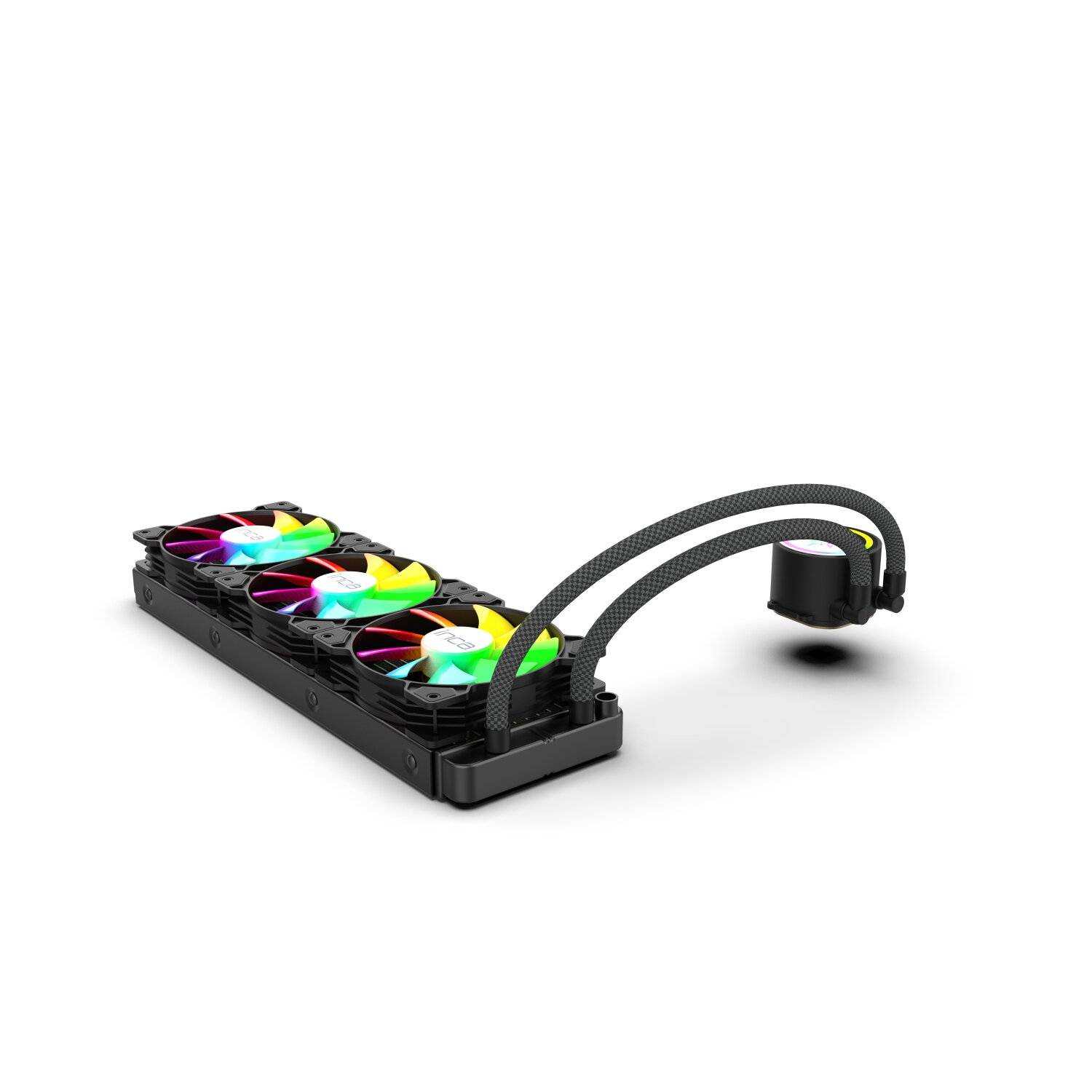 INCA EMPOUSA ARGB Flüssigkeitsgekühlter Kühler ISS-03XN - Motherboard ARGB Adapter Enthalten