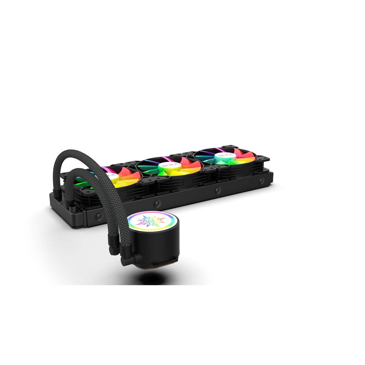 INCA EMPOUSA ARGB Flüssigkeitsgekühlter Kühler ISS-03XN - Motherboard ARGB Adapter Enthalten