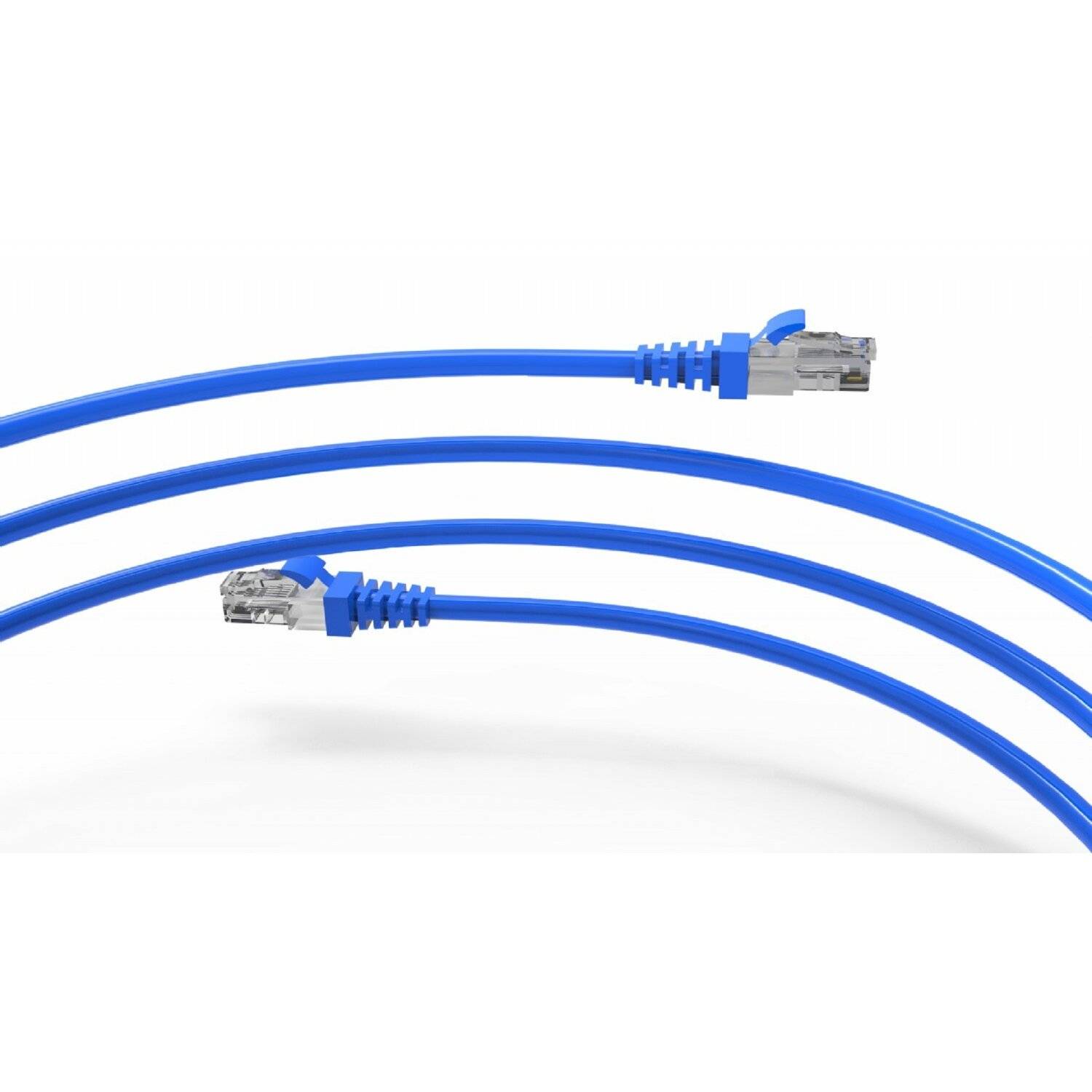 Inca ICAT6-03TM RJ45 Cat6 UTP Netzwerkkabel Ethernetkabel LAN-Kabel Blau 3 Meter