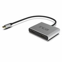 Cian Technology GmbH Adapter ITPC-4 Typ C> 2xHDMI 4K30Hz 1xUSB-A 1xUSB-C - Adapter