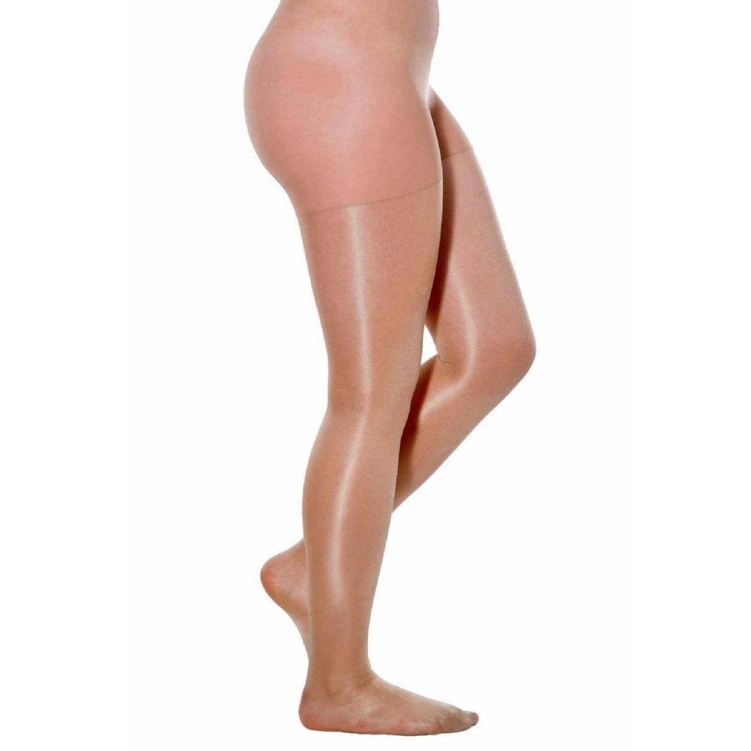 Aurellie Strümpfe Elegante Strumpfhose 20 DEN Tights für jedes Outfit Dunkelbeige 2XL