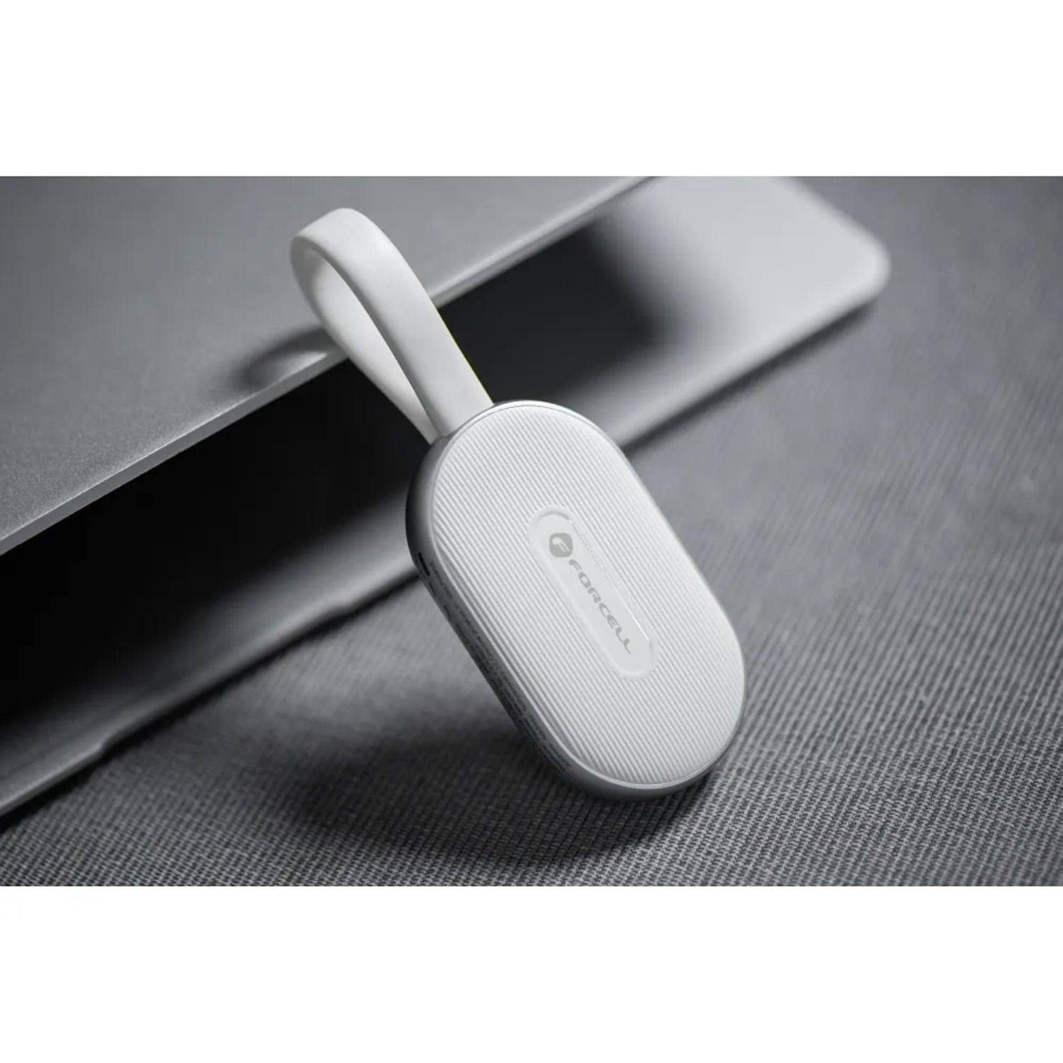 FORCELL Powerbank F-Energy Mini Power Watch 1200mAh Weiß