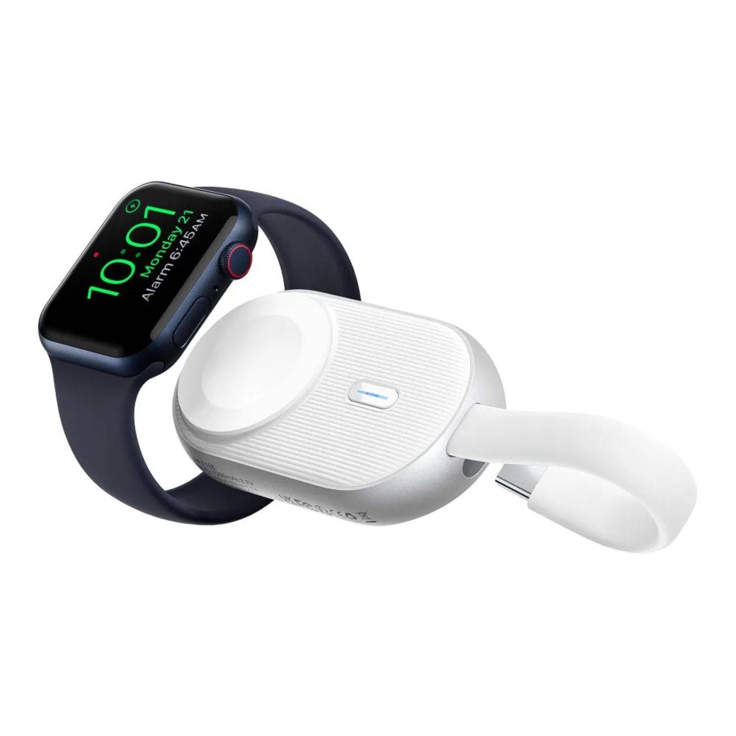 FORCELL Powerbank F-Energy Mini Power Watch 1200mAh Weiß