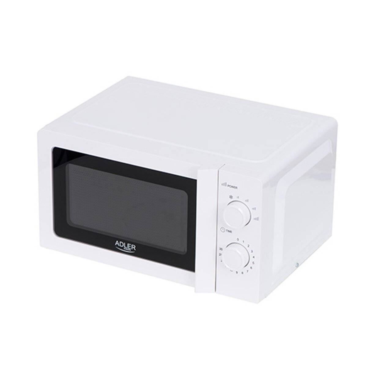 Adler AD 6205 Multifunktions-Mikrowelle 20 L - 5 Leistungsstufen & Auftaufunktion