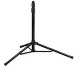 LED's work Teleskop-Stativ 3m schwarz standsichere Tripod-Mechanik