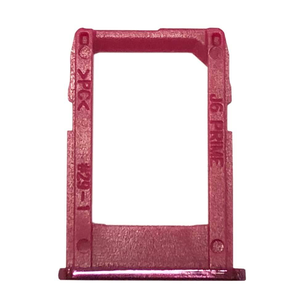 Simkarten Halter für Samsung Galaxy J4 Plus J415F 2018 Card Tray SD Rose Rot Zubehör Ersatz
