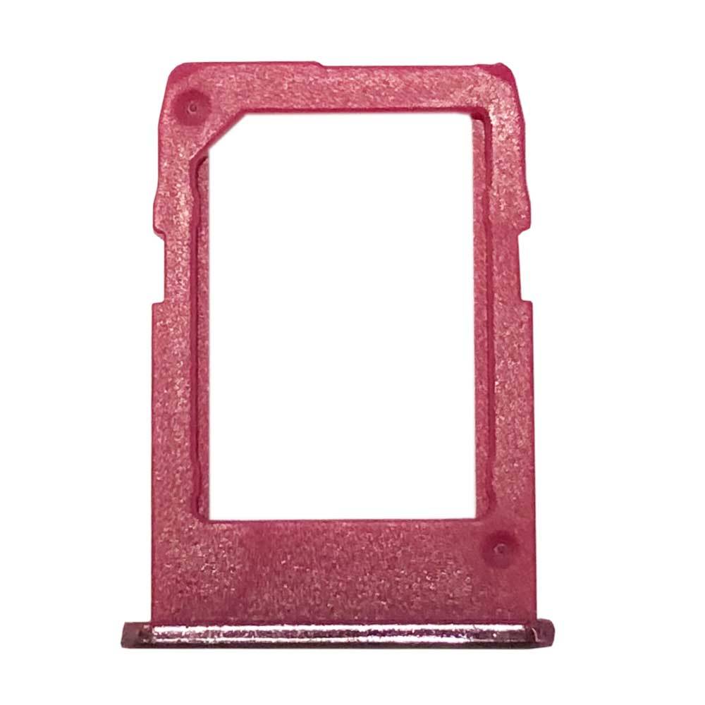 Simkarten Halter für Samsung Galaxy J4 Plus J415F 2018 Card Tray SD Rose Rot Zubehör Ersatz