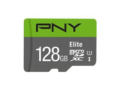 PNY Micro SD Card Elite 128 GB XC Komponenten Speicher Flash-Speicher