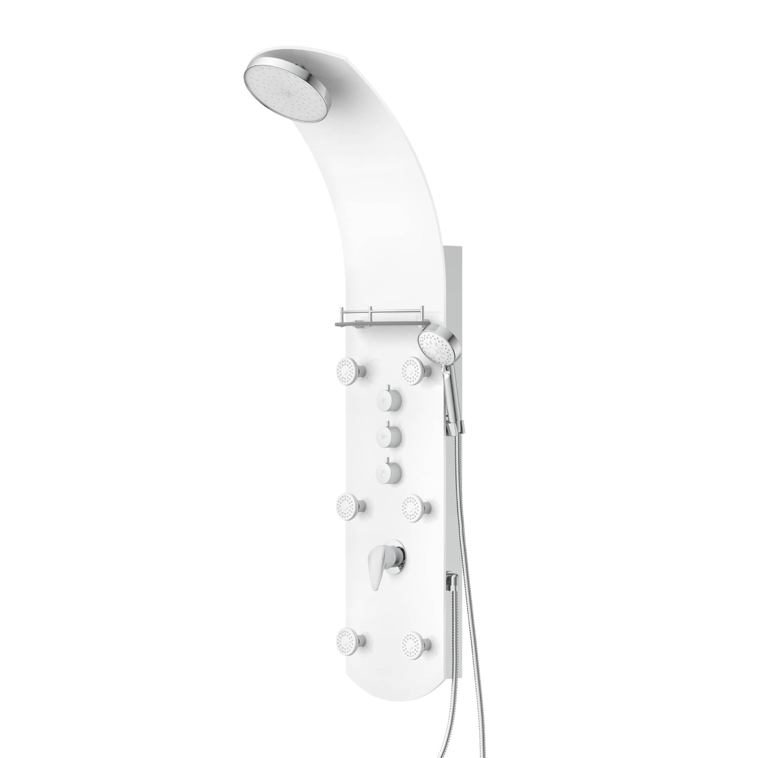 KARIBIK Duschpaneel, Weiß