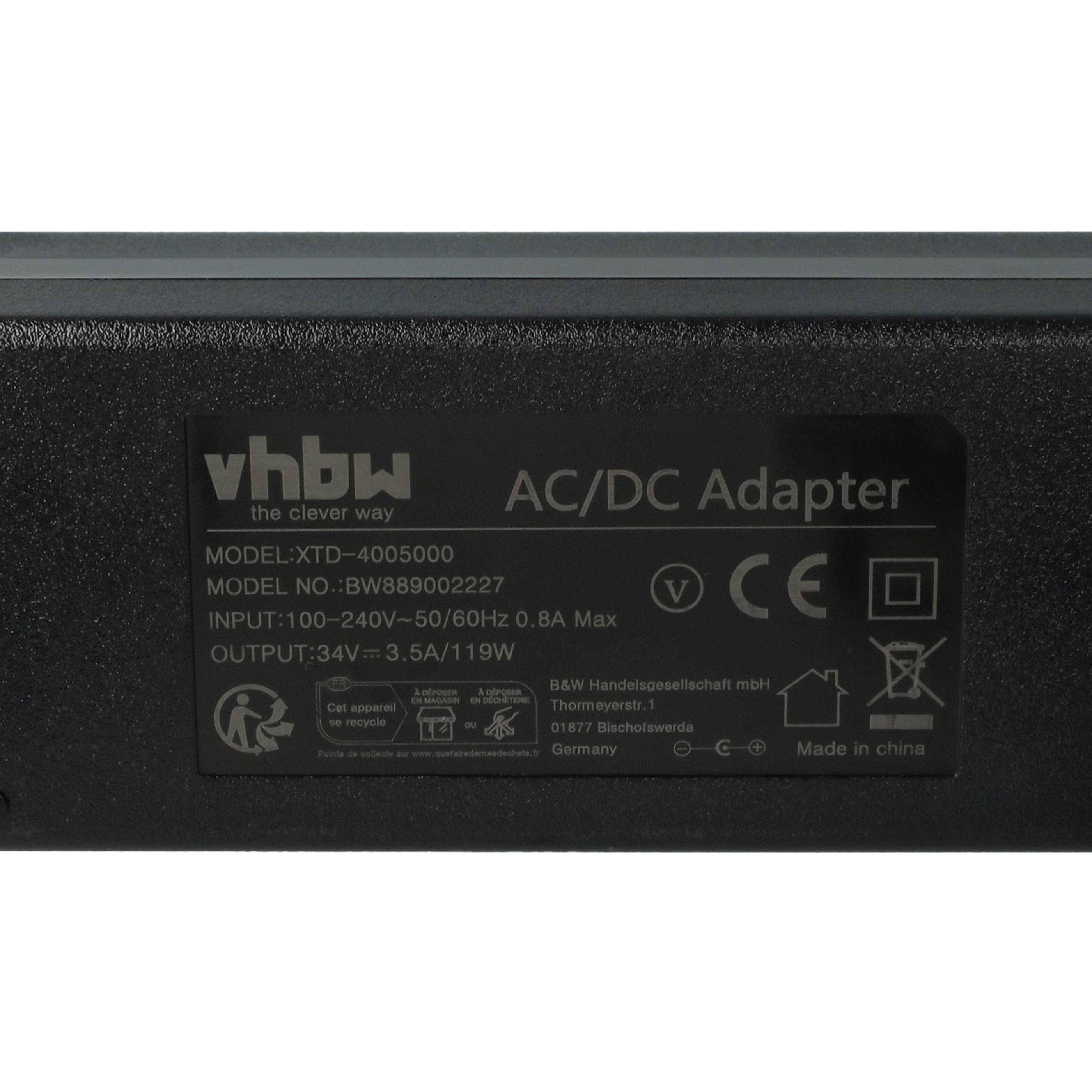 vhbw 1x Netzteil kompatibel mit Robomow RS, Pro, TS, XT3, MS, RS635 Pro S Rasenmäher, Mähroboter