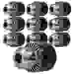 Kress 10x Zahnkranzbohrfutter 1,5 - 13mm - 13mm (1/2") x 20 kompatibel mit Universal AEG, Berner Bohrmaschinen, Schlagbohrer