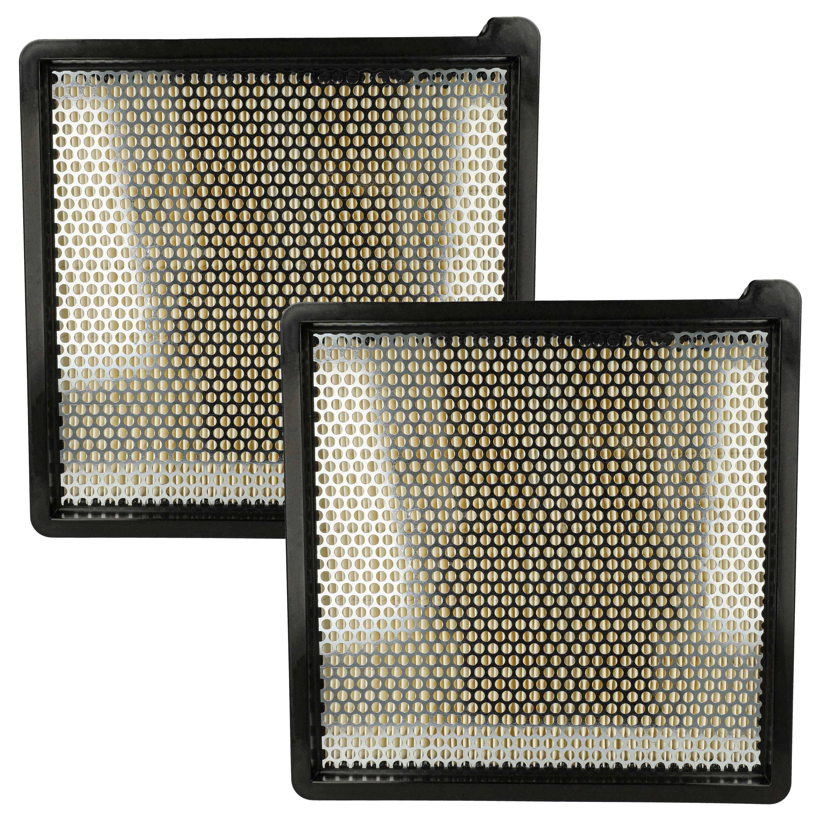 vhbw 2x Flachfaltenfilter Ersatz für Kärcher 5.731-635.0 für Scheuersaugmaschine, Kehrmaschine - Luftfilter, Ersatz-Filter