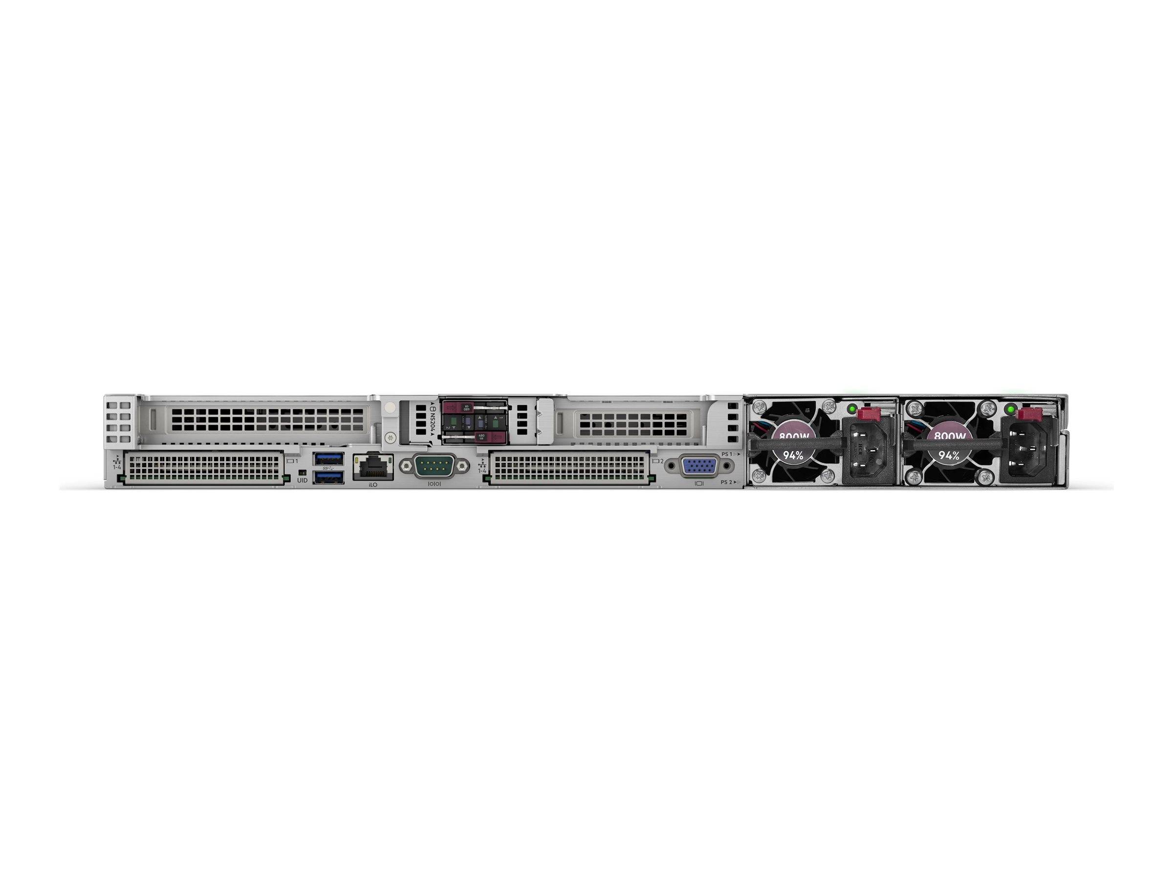 HPE ProLiant DL360 Gen11 - Server - Rack-Montage - 1U - zweiweg - 1 x Xeon Silver 4514Y / 2 GHz - RAM 64 GB - SATA/SAS/P