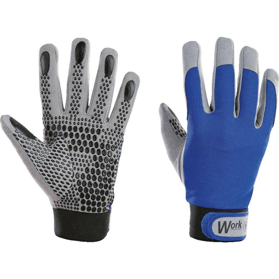 Work Schutzhandschuh SecuGrip® VD, EN 388, blau/grau, Größe 9, EN 388, Kat. II