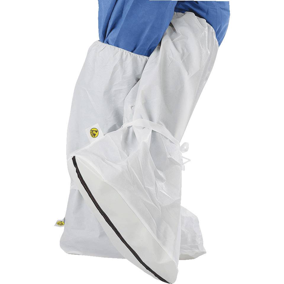 Work ESD Überziehstiefel, antistatisch, Laminat, rutschfest, Einheitsgr., 20/VE