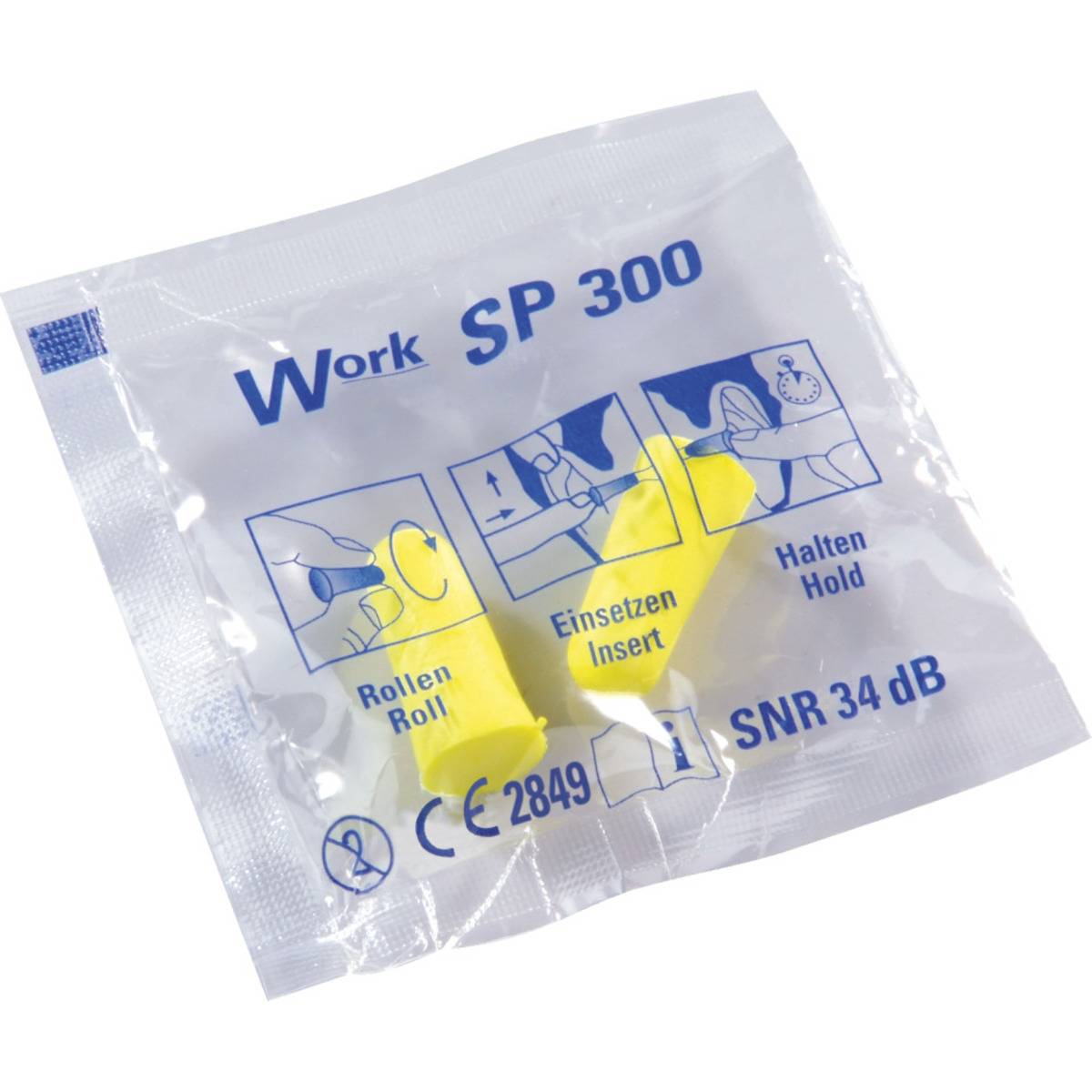 Work Gehörschutz-Spender-Box SP300 Einweg, Lief.inkl.200 Paar Gehörschutzstöpsel