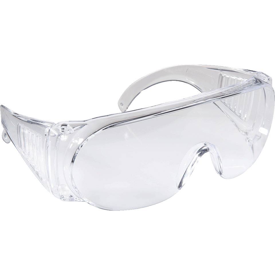 Work Schutzbrille C4 Visi, EN 166, Polycarbonat, farblos, kratzfest, 41g