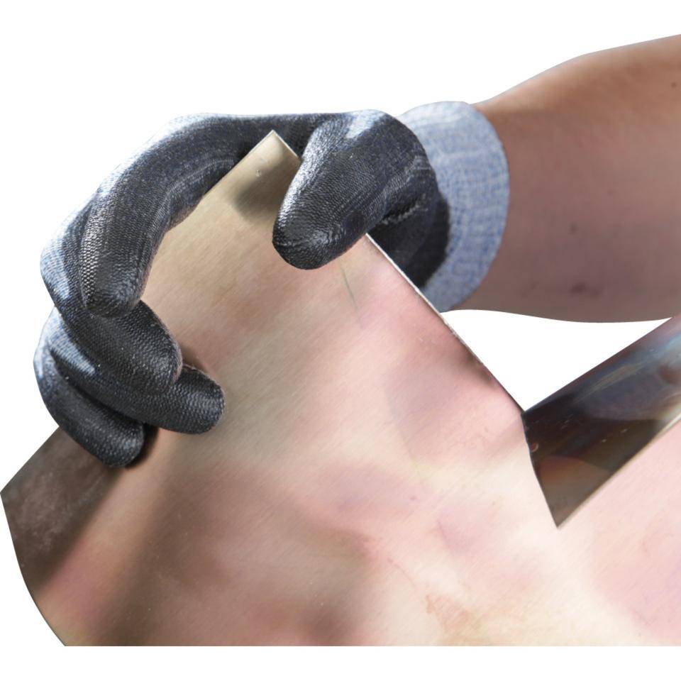 Work Schnittschutz-Handschuh CutKnit® Super, HPPE/Glasfaser, PU,Größe 7, EN 388, EN ISO 21420, Kat. II