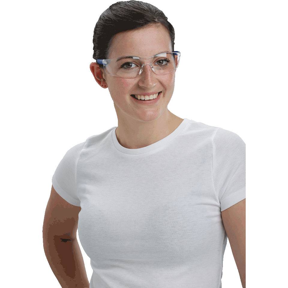 Work Schutzbrille C5 Basic Plus, EN 166, Polycarbonat, farblos, kratzfest, 23g