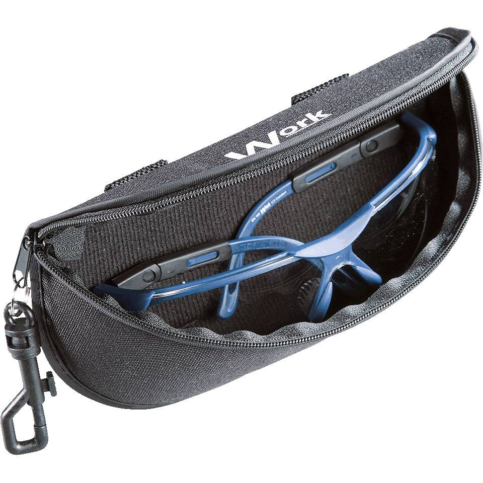 Work Brillentasche, schwarz, Nylon, 185x90x90mm