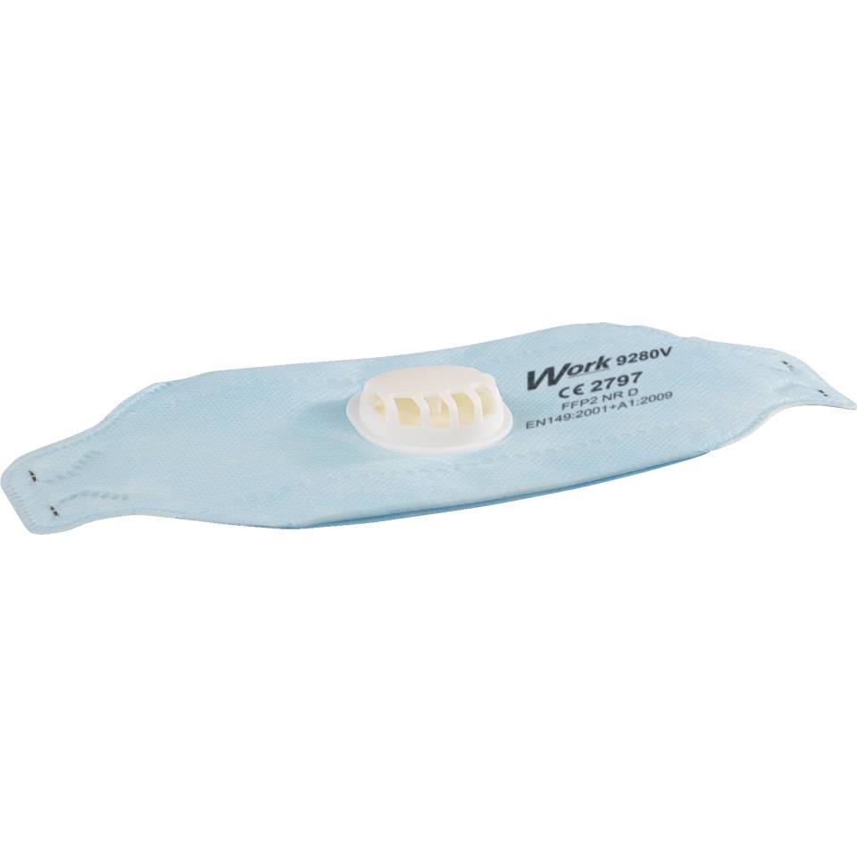 Work Serie 9000 filtrierende Halb-/Feinstaubfaltmaske 9280V, FFP2NRD, EN149, 20/VE