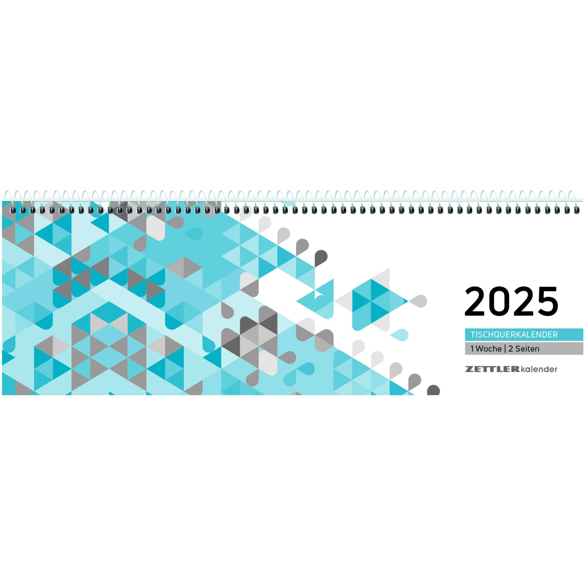 ZETTLER Tischquerkalender 116-0015 1W/2S