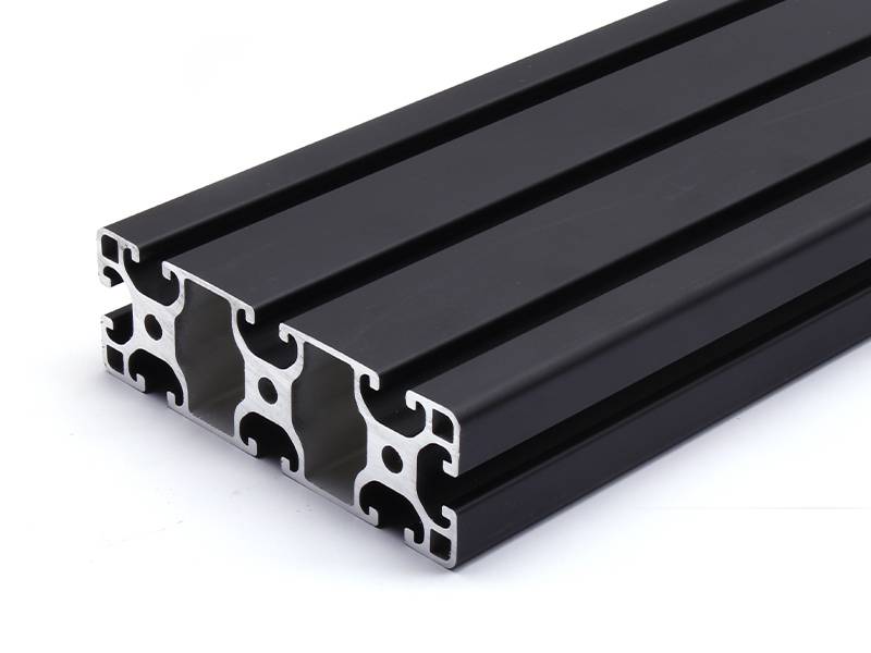 Aluminiumprofil schwarz 40x120L I-Typ Nut 8 (leicht). Aluminium Profil 40x120 Alu Profil 40 x 120 Montage- Systemprofil 270mm
