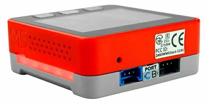 M5Stack FIRE V2.7, ESP32, 8M PSRAM/16M FLASH, 2" HD-IPS Display, Mikrofon, Lautsprecher