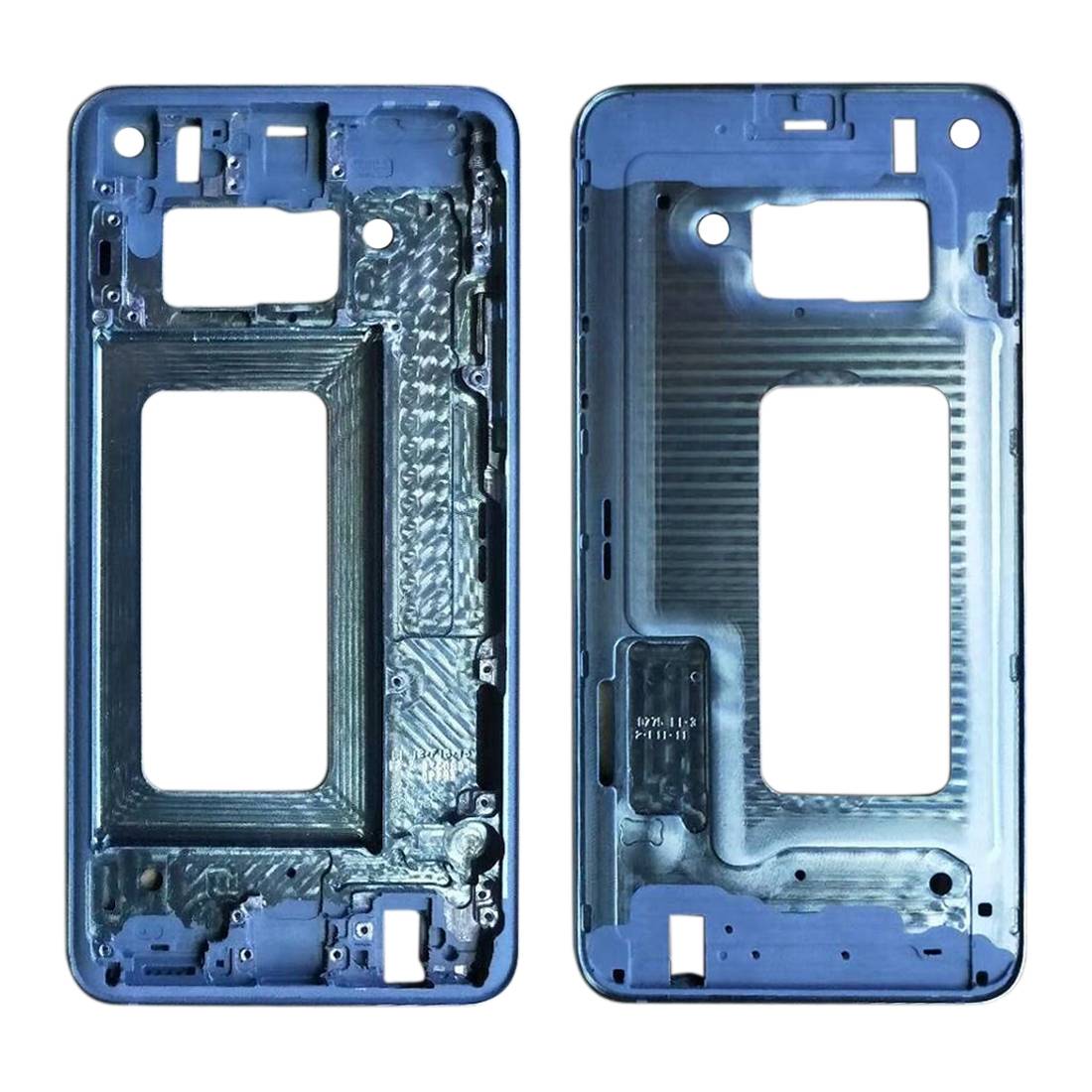 Mittelrahmen Rahmen Gehäuse für Samsung Galaxy S10 G973F Blau Ersatzteil Zubehör
