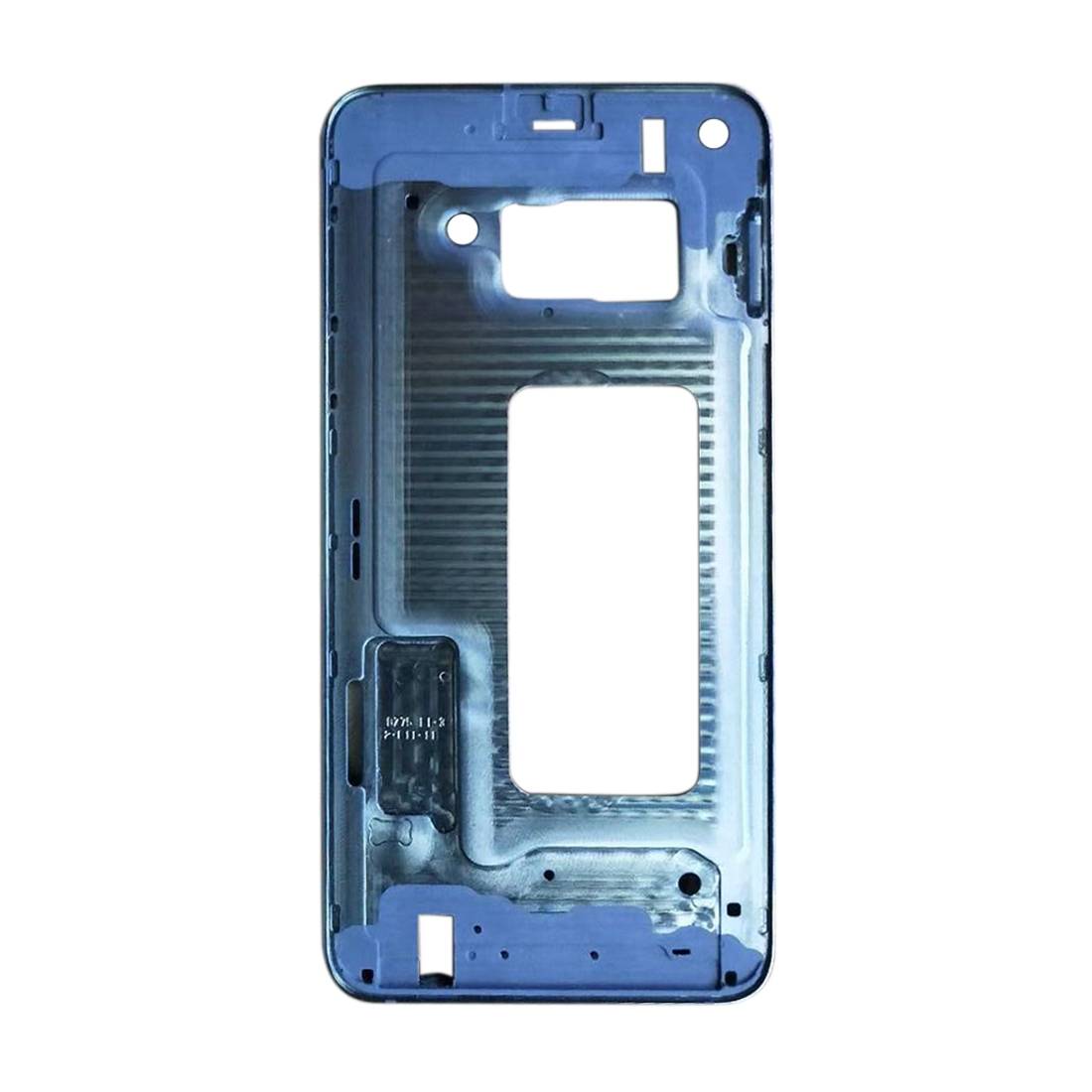 Mittelrahmen Rahmen Gehäuse für Samsung Galaxy S10 G973F Blau Ersatzteil Zubehör