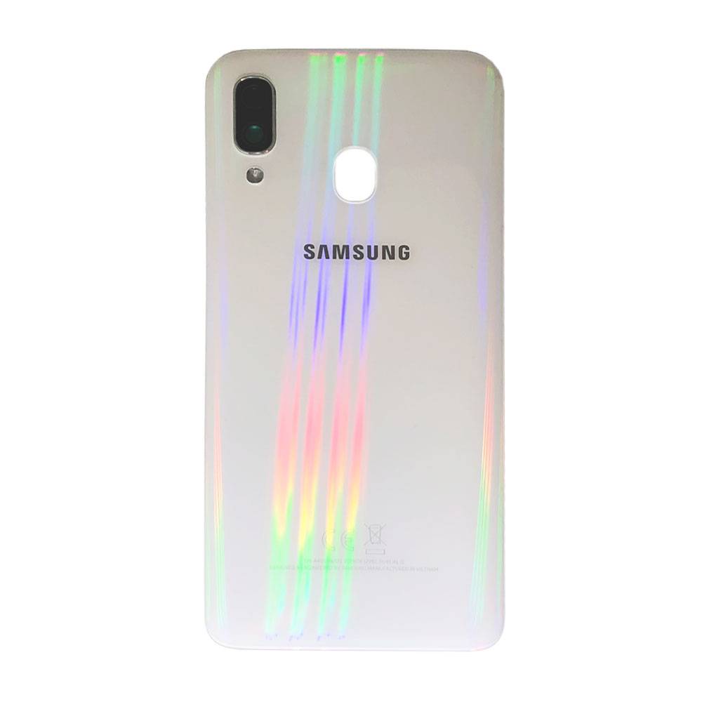 Samsung GH82-19406B Akkudeckel Deckel für Galaxy A40 A405F + Klebepad Weiß Neu
