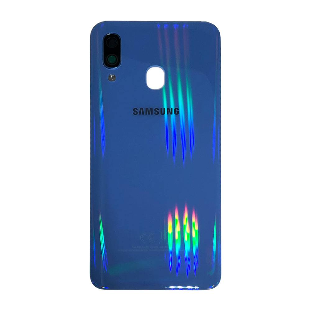 Samsung GH82-19406C Akkudeckel Deckel für Galaxy A40 A405F + Klebepad Blau Neu