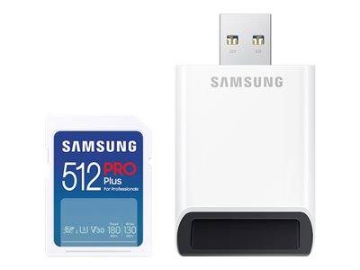 SAMSUNG SD PRO Plus 2023 512GB CR Komponenten Speicher Flash-Speicher