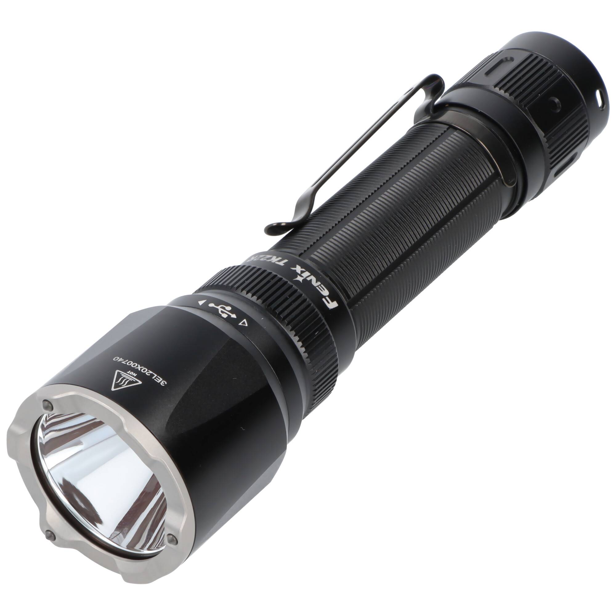 Fenix TK22R LED-Taschenlampe mit bis zu 3200 Lumen, 480 Meter Leuchtweite, taktische Taschenlampe mit FlexiSensa Control