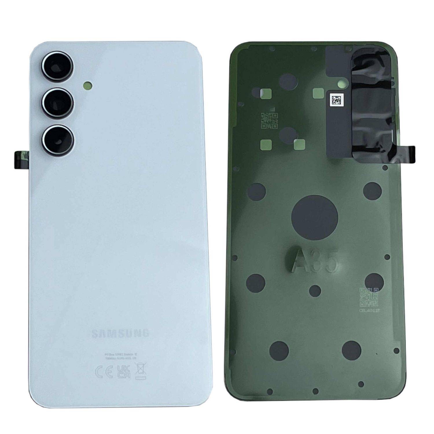 Akkudeckel Back Cover Akku Fach Deckel für Samsung Galaxy A35 5G GH82-33986A Awesome Navy Ersatzteil