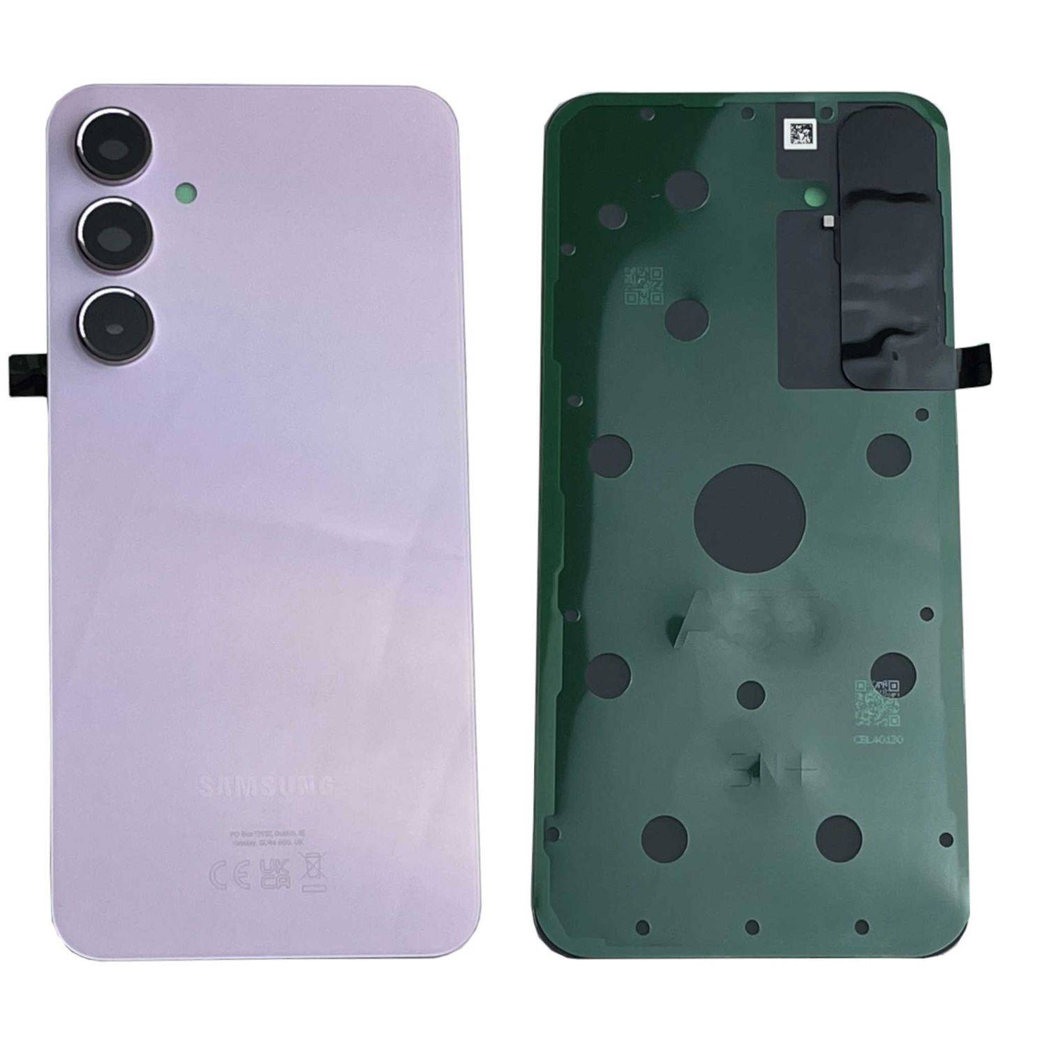 Akkudeckel Back Cover Akku Fach Deckel für Samsung Galaxy A55 5G GH82-34284C Awesome Lilac Ersatzteil