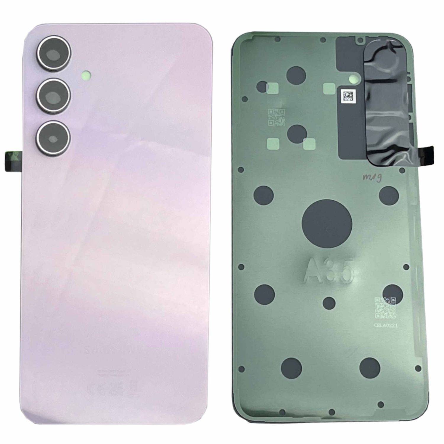 Akkudeckel Back Cover Akku Fach Deckel für Samsung Galaxy A35 5G GH82-33986C Awesome Lilac Ersatzteil