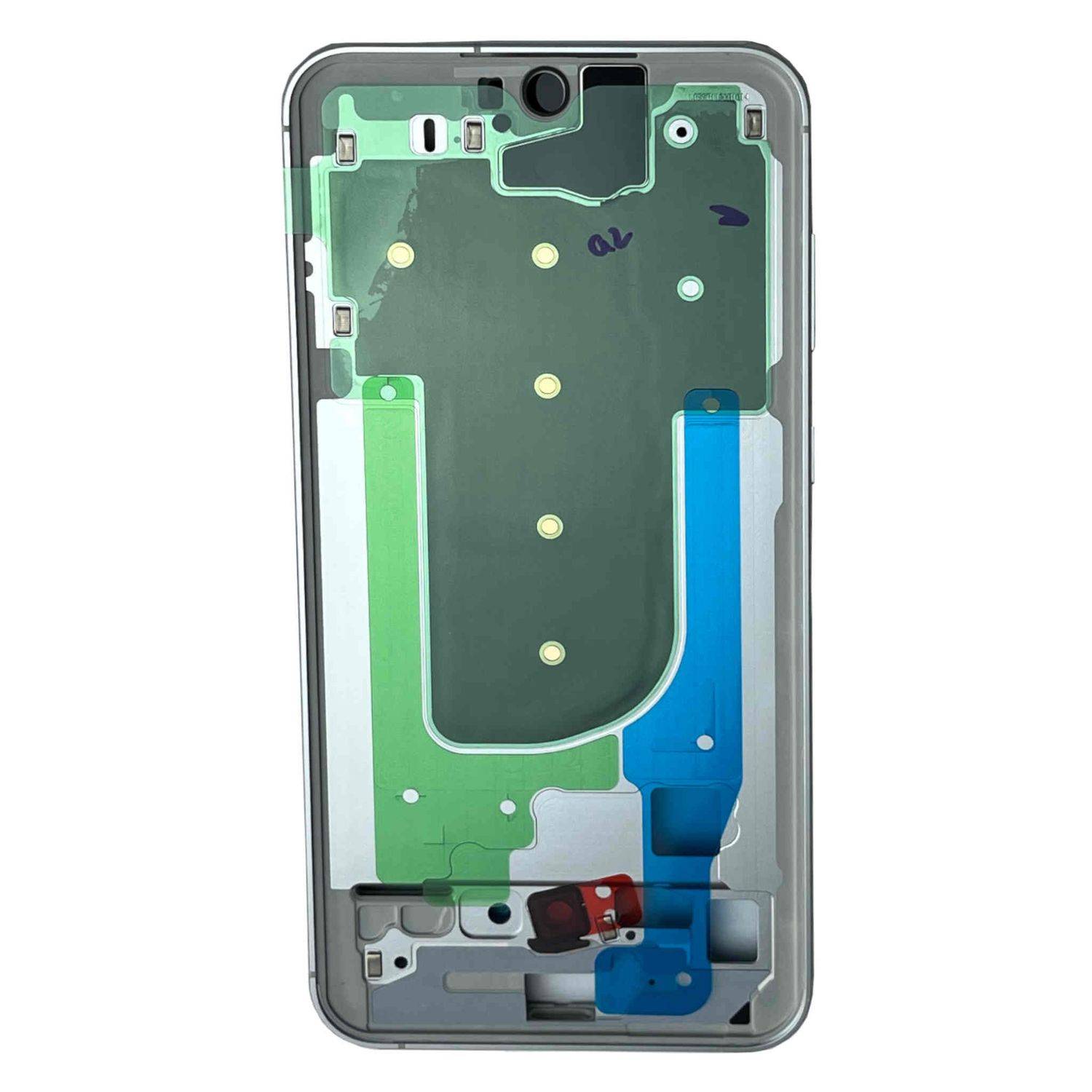 Samsung Display LCD Mittelrahmen für Galaxy S23 FE GH82-32857B Silber Ersatzteil