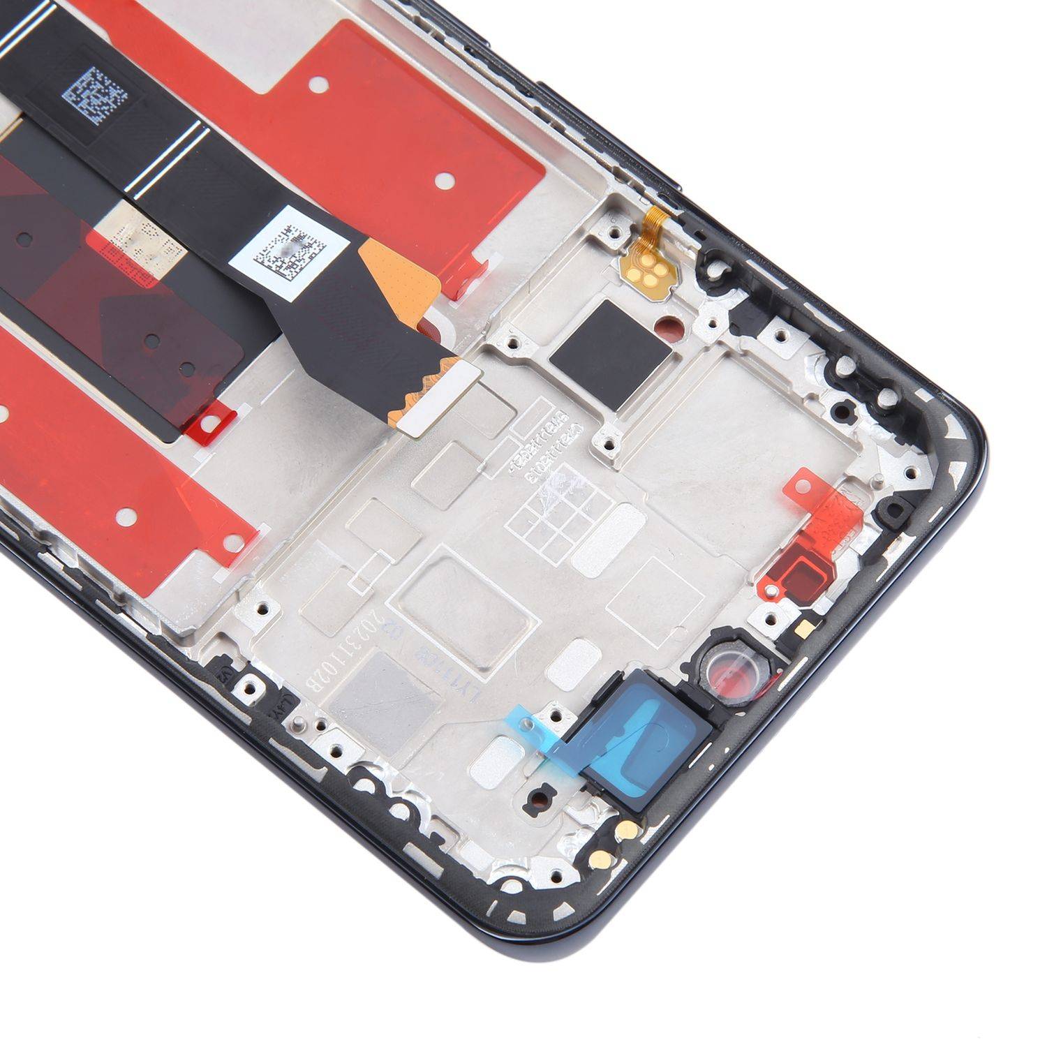 Für Honor 100 Display Full LCD mit Rahmen Einheit Touch Ersatzteil Reparatur Schwarz