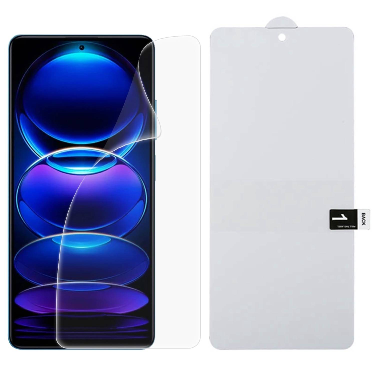 Für Xiaomi Poco M6 Pro 4G Full Screen Protector Hydrogel Schutz Folie