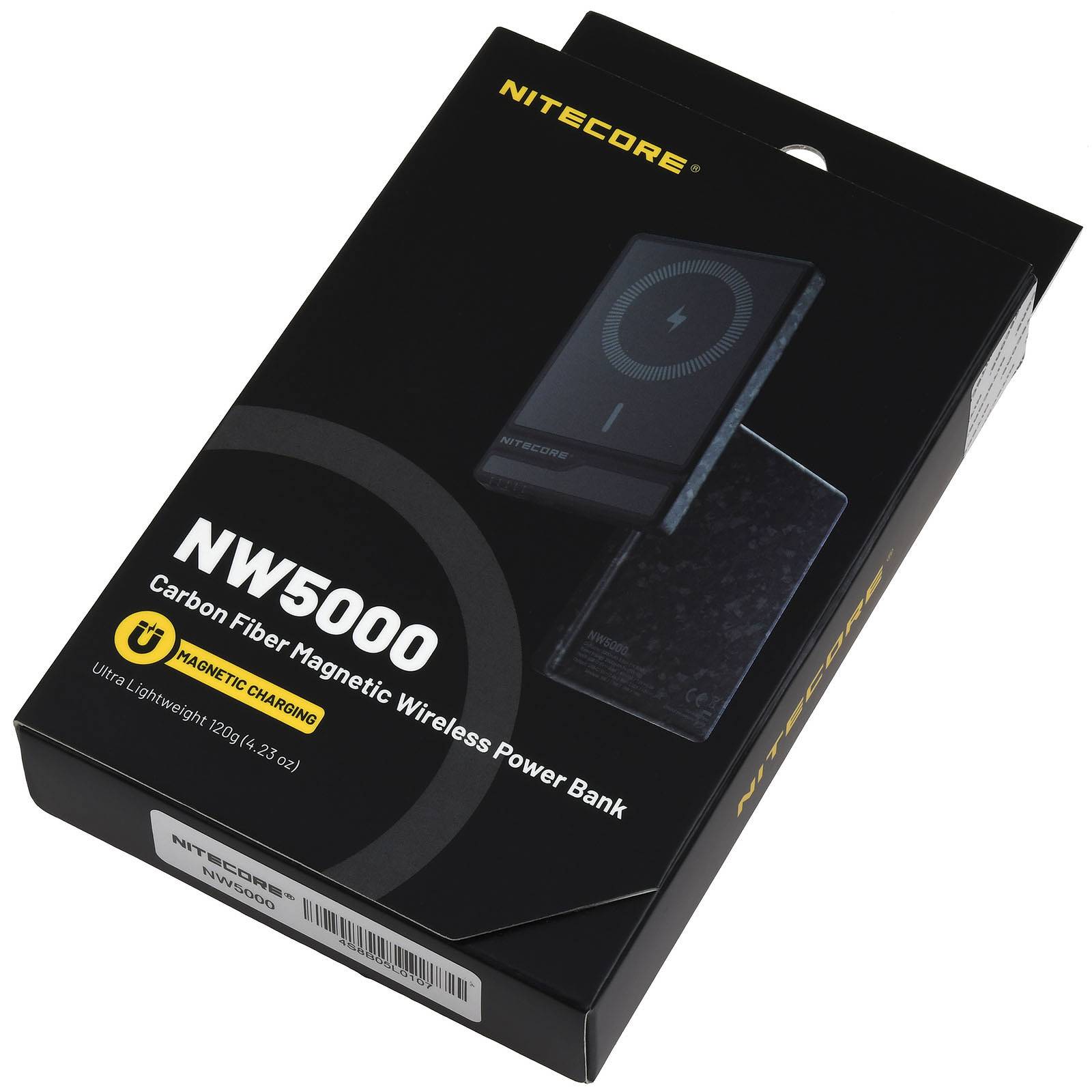 Nitecore Powerbank NW5000 - 5000mAh, MagSafe-Technologie, 5V, Li-Ion