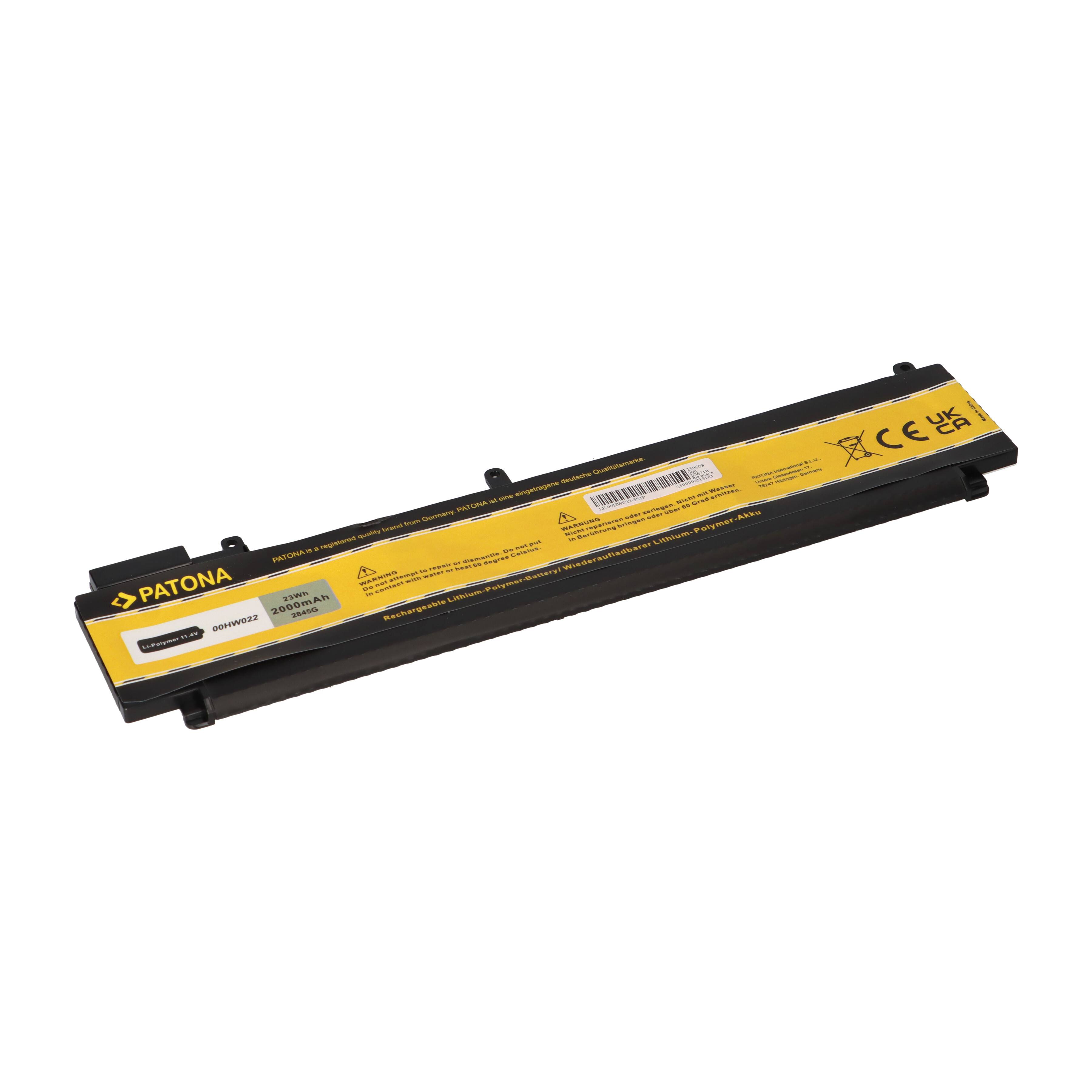 PATONA Akku Lenovo ThinkPad T460s 20FA/20F9 Thinkpad
