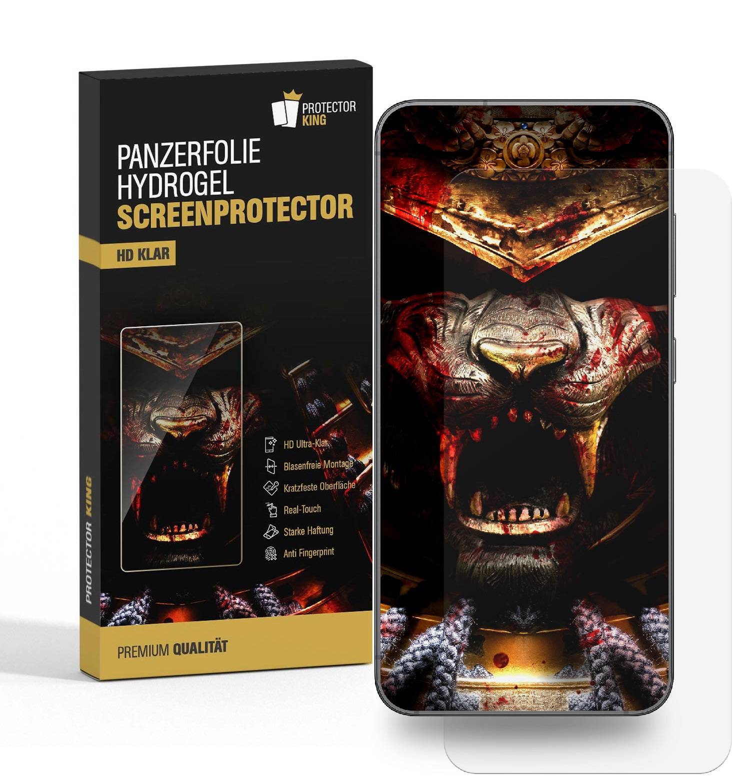 4x Hydrogel-Glass für Samsung Galaxy S25 Selbstheilend für Micro Kratzer HD KLAR Panzerfolie Displayschutz Schutzfolie Screen-Protector #1 #1