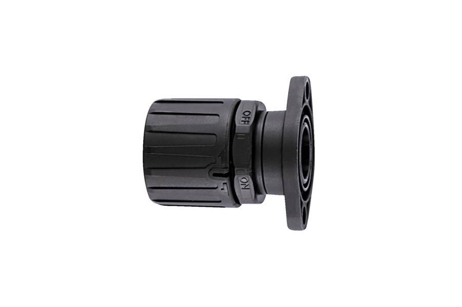 HellermannTyton Kunststoffverschraubung HG34-SFL-PA66-BK(10)
