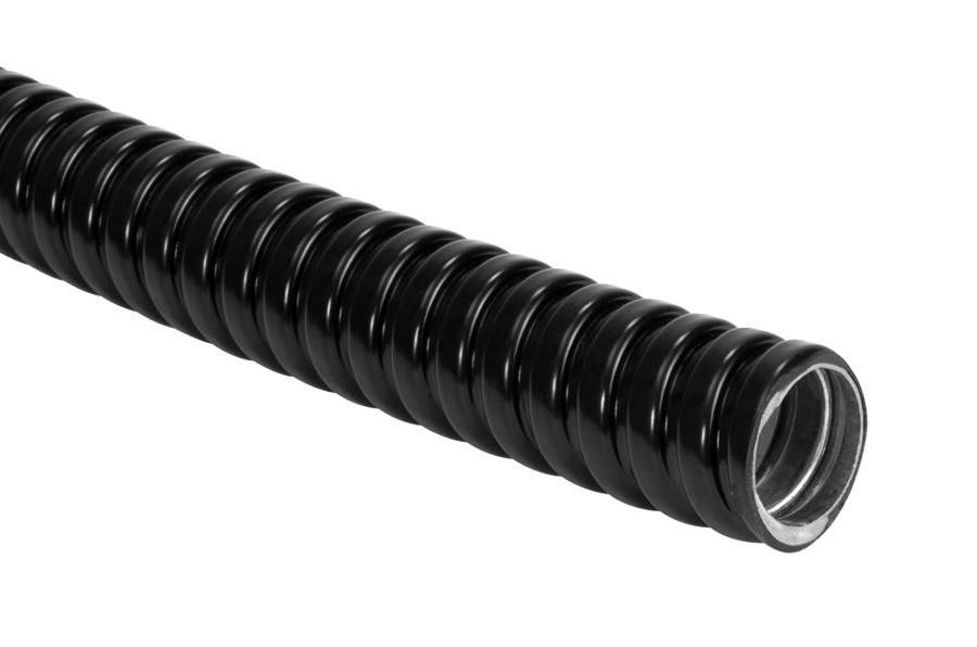 HellermannTyton Metallschlauch NCS20-GS/PA6-BK (10)