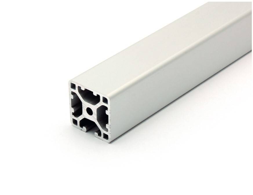 Aluminiumprofil 30x30L 3 Nuten verdeckt I-Typ Nut 6 (leicht), silber eloxiert. Aluminium Profil 30x30 Alu Profil 30 x 30 Systemprofil 840mm
