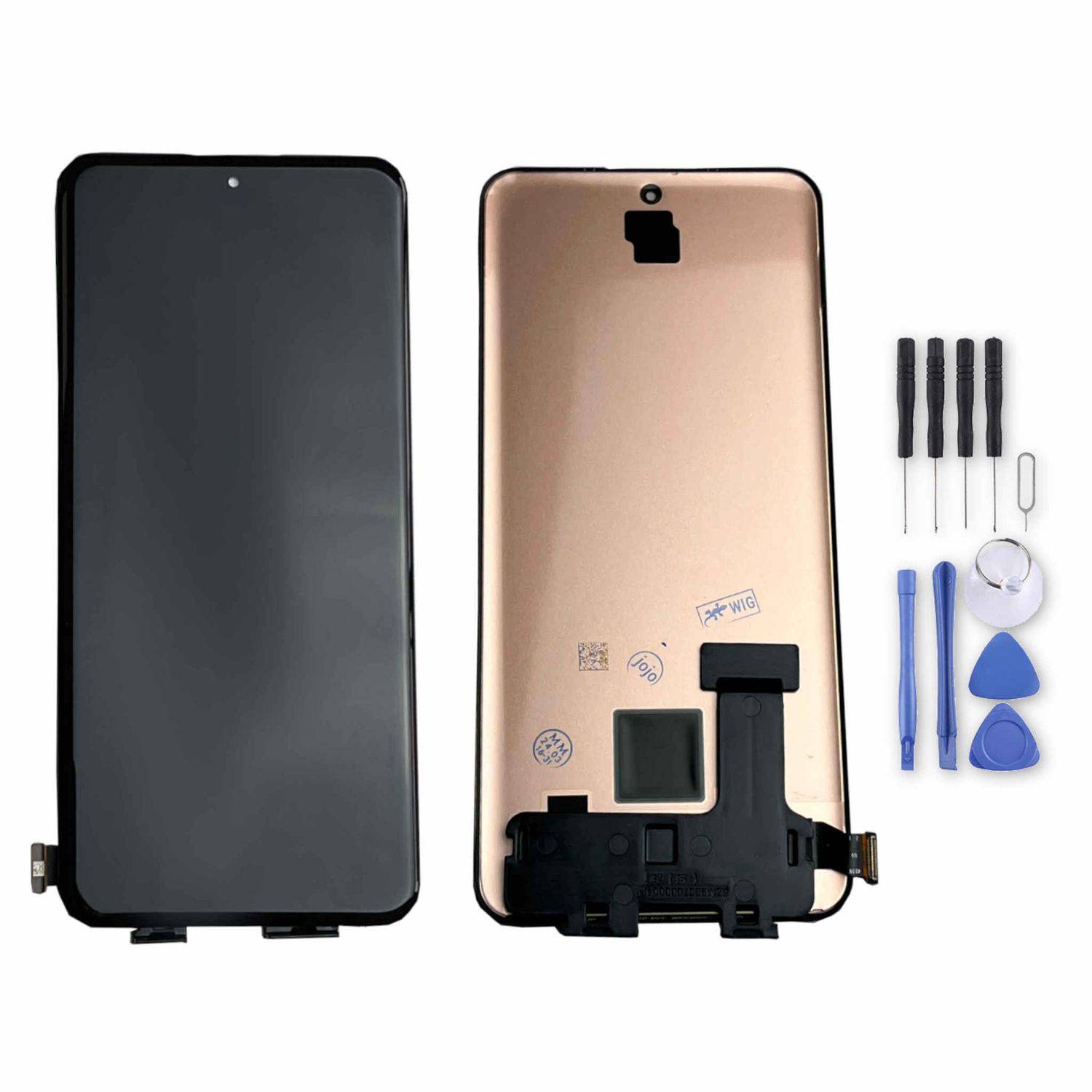 Für Xiaomi 14 Pro Display AMOLED LCD ohne Rahmen Einheit Touch Ersatzteil Reparatur Schwarz